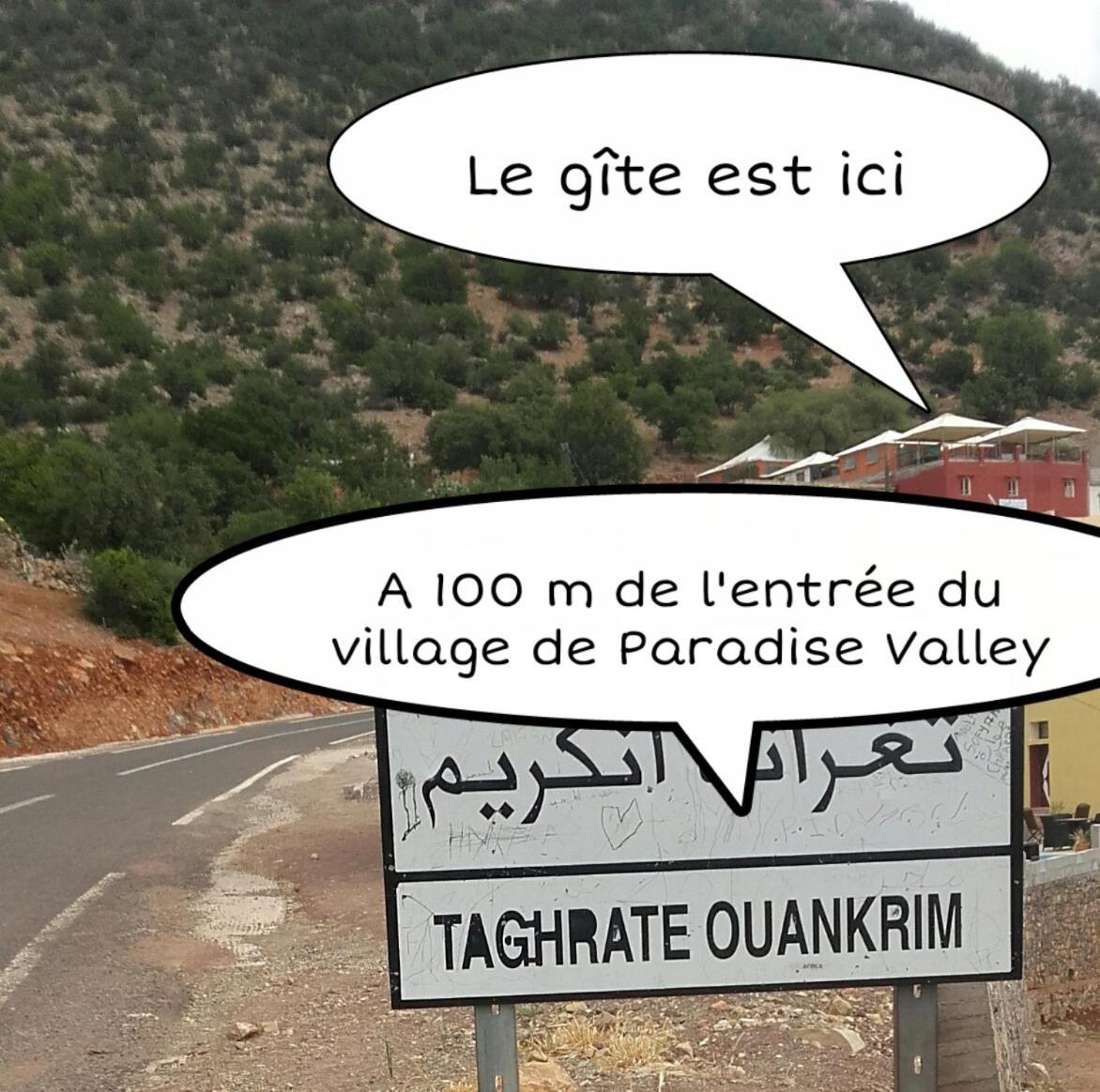 Gite Village Paradise Valley Tagherat Anekrim 外观 照片
